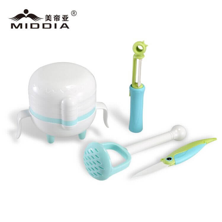 Food Grinding Bowl Set Folding Knives Ceramic Peeler