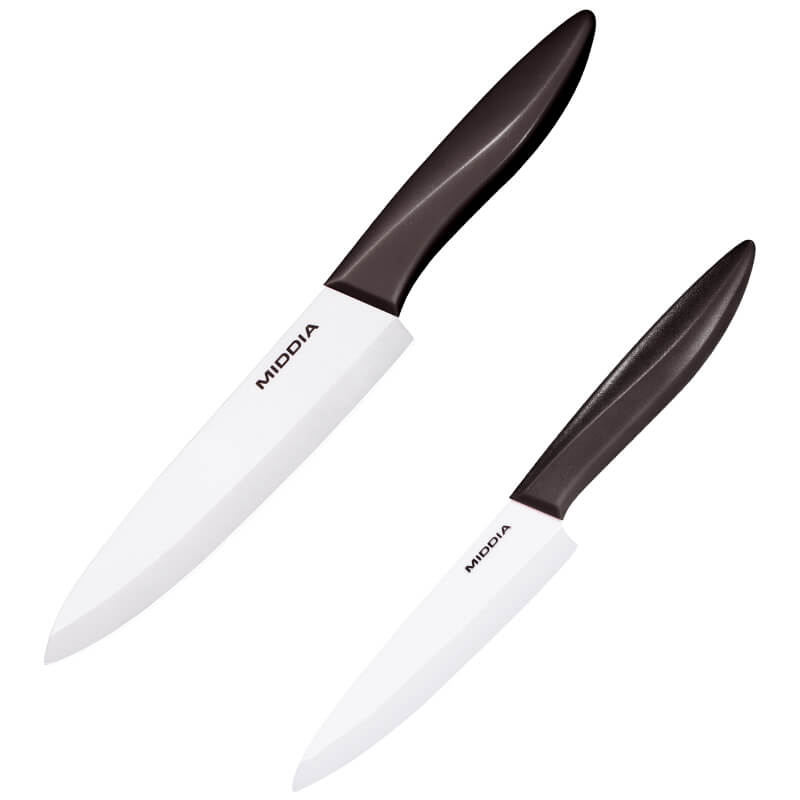 Zirconia Ceramic Knives 2 Pieces Precision and Durability