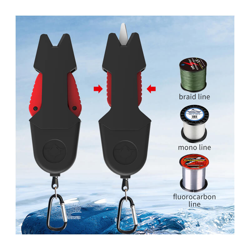 MIDDIA Durable Fishing Braid, Mono & Fluorocarbon Line Cutter for Saltwater Freshwater Seawater Fishing Tools & Accessories