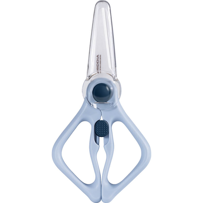 Ceramic Food Scissors Baby Safe Portable 2.5 Inch