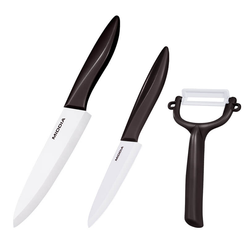 Knives Set with Peeler Zirconia Ceramic Blade