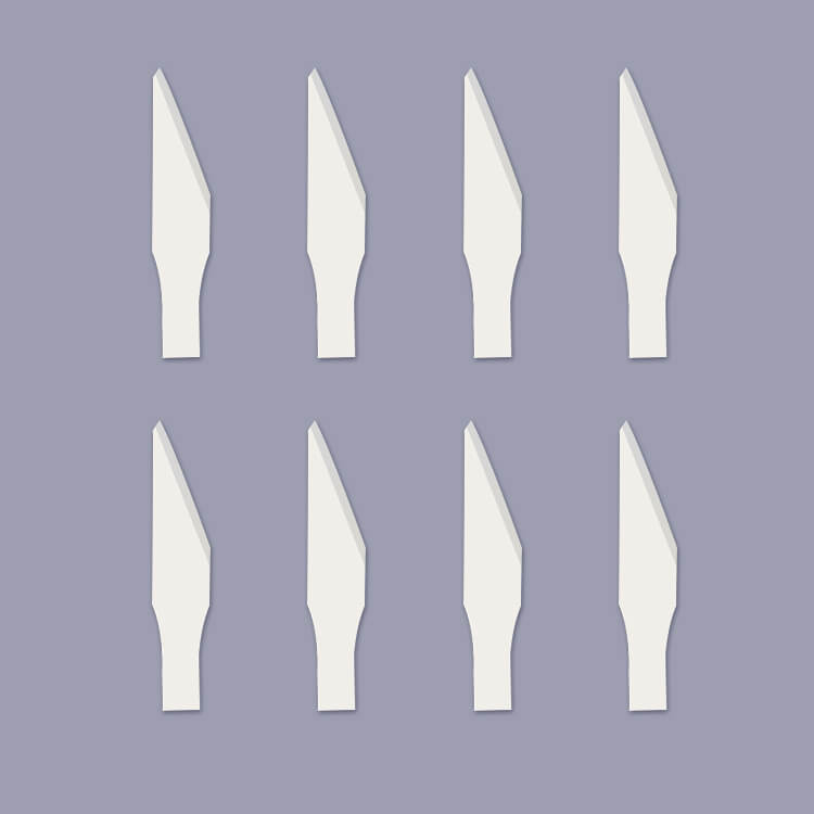 Ceramic Engraving Blades